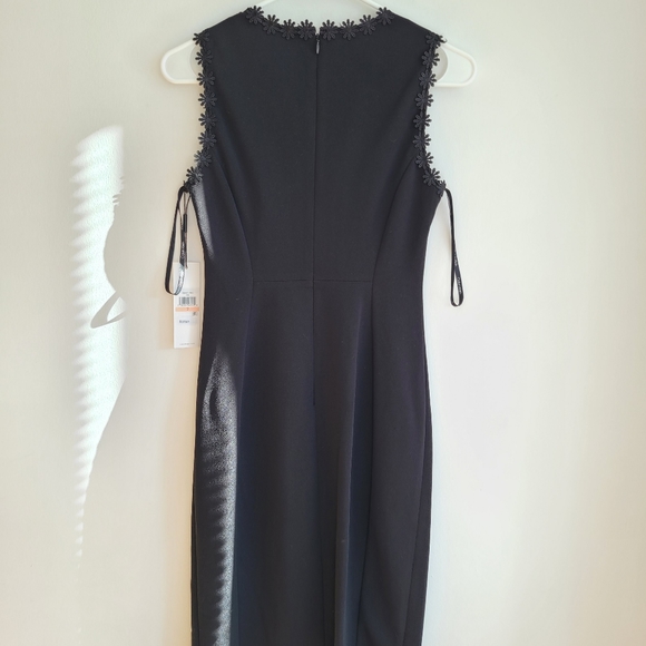 NWT Calvin Klein lace-trim sheath dress - Picture 2 of 10